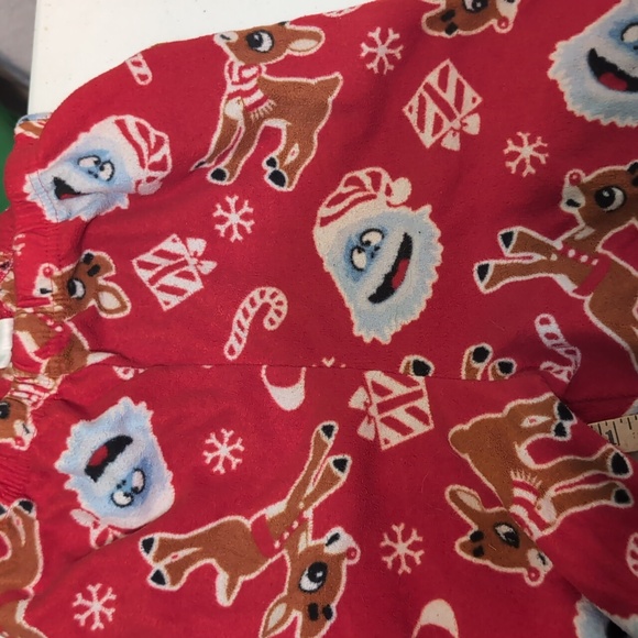 Childrens Rudolph The Red Nose Reindeer pajama pants size Large - Picture 6 of 6
